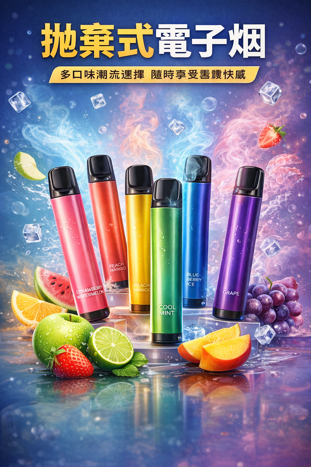 拋棄式電子煙