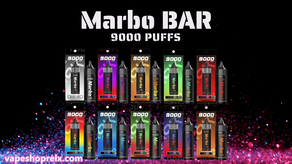 Marbo Bar 9000 Puffs拋棄式電子煙